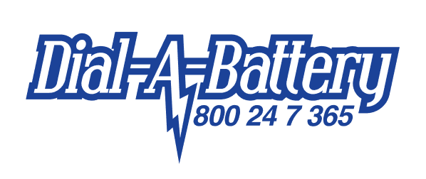 Dial A Battery Brand Logo