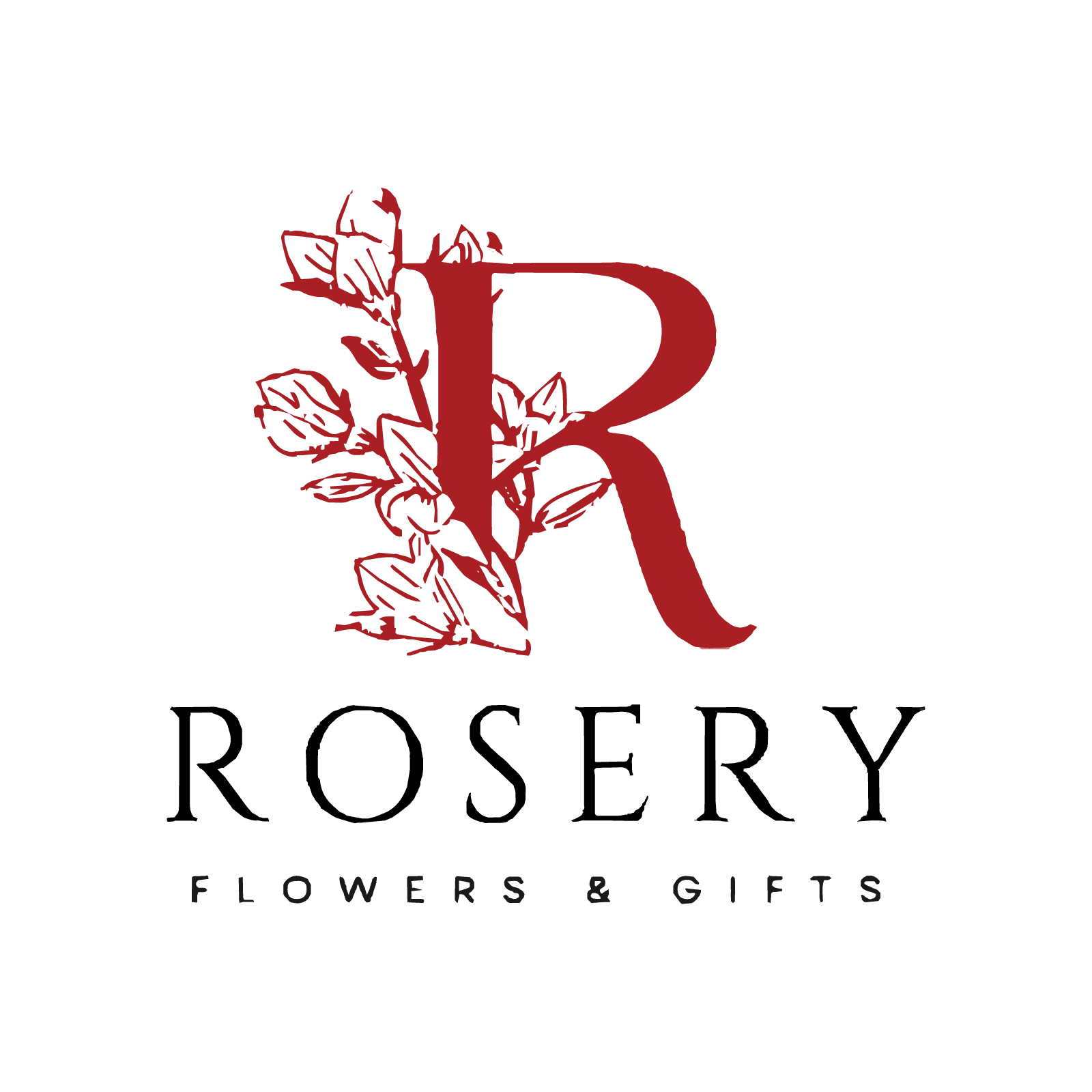 Rosery Flowers Brand Logo