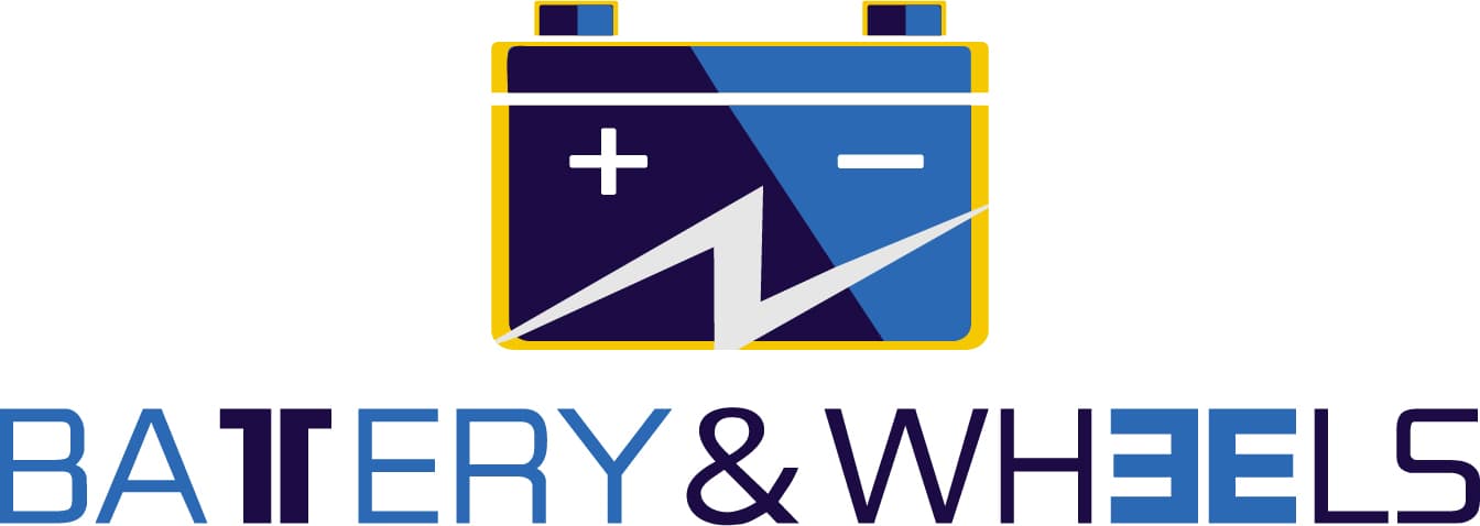 Battery and Wheels Brand Logo