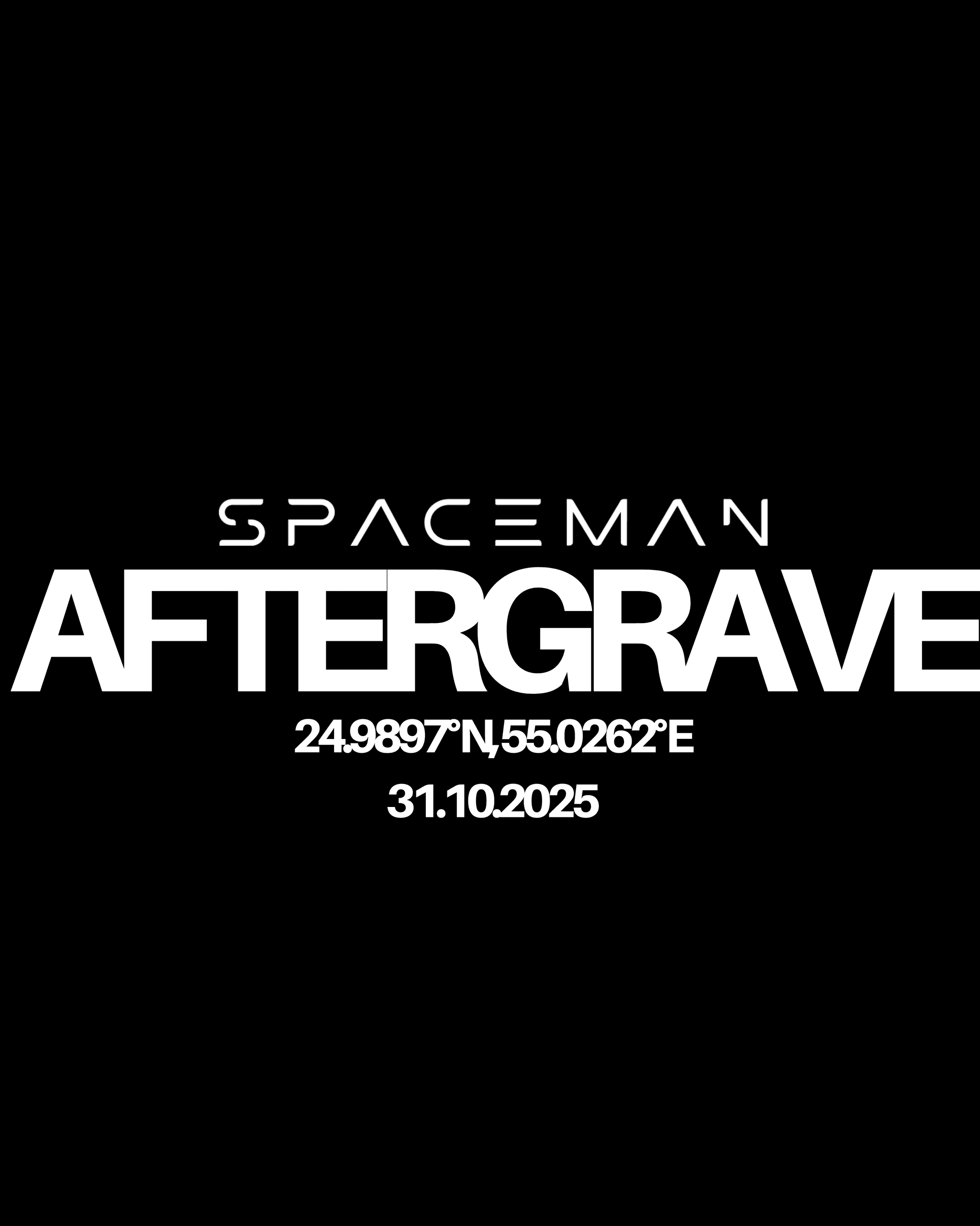 SPACEMAN AFTERGRAVE Brand Logo